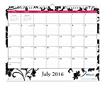 Blue Sky® Wire-O Monthly Wall Calendar, 15" x 12", Barcelona, July 2016 to June 2017