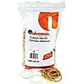 Universal 00118 Rubber Band - Size: #18 - 3" Length x 0.06" Width - 12lb/in - 1600 / Box - Rubber - Beige