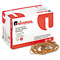 Universal Boxed Rubber Band - Size: #19 - 3.5" Length x 0.06" Width - 12lb/in - 1420 / Box - Rubber - Beige