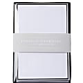 Sincerely A Collection by C.R. Gibson® Paneled Informal Notes, 3 1/2" x 4 7/8", White, Pack Of 40