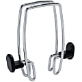 ALBA Expandable Over-The-Panel Garment Hooks, 2-Sided, Chrome