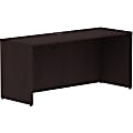Lorell® 66"W Credenza Computer Desk Shell, Espresso 1 thumbnail image