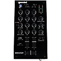 gemini MXR-01BT 2-Channel Professional DJ Mixer with Bluetooth Input - 2 Channel(s) - 3 Effects(s) - Bluetooth - Black