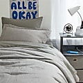Dormify Theo Classic Comforter and Sham, Twin/Twin XL, Medium Grey 1 thumbnail image