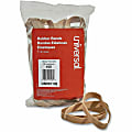 Universal Standard Rubber Bands - Size: #105 - 5" Length x 0.6" Width - Elastic - Rubber - Beige - 55 / Pack 1 thumbnail image