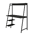 Ameriwood Home Bushwick 44”W Ladder Desk, Black