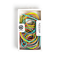 U Brands® Elastic Band Box, 2 Oz, Neon, Box Of 55 Bands 1 thumbnail image