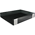 Artistic Architect Line Letter Tray - Desktop - Stackable, Durable - Black, Aluminum - 1 Each 1 thumbnail image