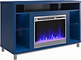 Ameriwood™ Home Lumina 48” Fireplace TV Stand, Navy