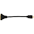 VisionTek HDMI to DVI-D Adapter (M/F) - HDMI to DVI-D adapter - 1 x HDMI Male Digital Audio/Video - 1 x DVI-D Female Digital Video