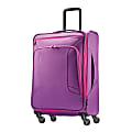 American Tourister® 4 KIX Rolling Spinner, 24 1/4"H x 17"W x 9 1/2"D, Purple/Pink