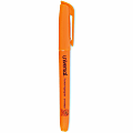 Universal Highlighter - Chisel, Broad, Narrow Marker Point - Fluorescent Orange Ink - Orange Barrel - 1 Dozen 1 thumbnail image