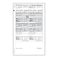 ComplyRight™ W-2 Tax Forms, With Pressure Seal, Employee Copy B, C And 2, 4-Up Box Format, 8-1/2" x 14", Pack Of 500 Forms 1 thumbnail image