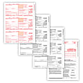ComplyRight® 1099-NEC Tax Forms Set, 4-Part, 3-Up, Copies A/B/C, 8-1/2" x 11", Pack Of 50 1 thumbnail image