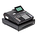Casio® PCRT500 Cash Register With LCD Display, Black/Silver