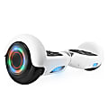 AOB Hoverboard With Bluetooth® Speakers, 7”H x 27”W x 7-5/16”D, White 1 thumbnail image