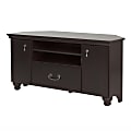 South Shore Noble Corner TV Stand For TVs Up To 55", Dark Mahogany