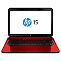 HP 15-d000 15-d058nr 15.6" LCD Notebook - AMD E-Series E2-3800 Quad-core (4 Core) 1.30 GHz - 4 GB DDR3L SDRAM - 500 GB HDD - Windows 8.1 64-bit - 1366 x 768 - BrightView 1 thumbnail image