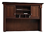 Sauder® Palladia Collection Credenza Hutch, Select Cherry