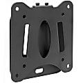 Mount-It! Low Profile Fixed TV Mount For Screen Sizes 13" To 32", 1”H x 5”W x 6”D, Black
