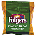 Folgers® Single-Serve Coffee Packets, Classic Roast, Decaffeinated, Carton Of 42 1 thumbnail image
