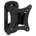Mount-It! Single Stud Tilt And Swivel TV Wall Mount For Screens Up To 32", 2-3/4”H x 5”W x 6”D, Black 1 thumbnail image