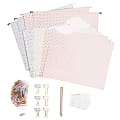 U Brands® Delicate Details Filing Kit, Pastel/Gold, Set Of 145 Pieces 1 thumbnail image