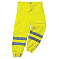 Ergodyne GloWear 8910 Class E Polyester Hi-Vis Pants, Small/Medium, Lime 1 thumbnail image