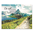 Advantus Leave A Trail Motivational Canvas Print - 28" Width x 22" Height - Assorted 1 thumbnail image