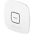 Netgear WAX625 Dual Band IEEE 802.11 a/b/g/n/ac/ax/i 5.40 Gbit/s Wireless Access Point - 2.40 GHz, 5 GHz - Internal - MIMO Technology - 2 x Network (RJ-45) - 2.5 Gigabit Ethernet, Gigabit Ethernet - Wall Mountable, Ceiling Mountable