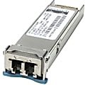 Cisco Multirate - XFP transceiver module - SONET/SDH, 10GbE - 10GBase-ER, 10GBase-EW - LC single-mode - up to 24.9 miles - OC-192/STM-64 - 1550 nm