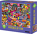 Willow Creek Press 1,000-Piece Puzzle, Patches of Fun