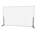 Linea Italia, Inc Wellness Line Sneeze Guard, 66" x 24", White Frost 1 thumbnail image