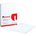 Universal 11000 Writing Pad - 50 Sheet - 16lb - Wide Ruled - Letter 8.5" x 11" - 12 / Pack - White 1 thumbnail image