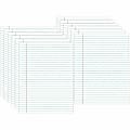 Universal 11000 Writing Pad - 50 Sheet - 16lb - Wide Ruled - Letter 8.5" x 11" - 12 / Pack - White 1 thumbnail image