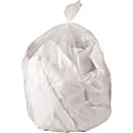 Genuine Joe Strong Economical Trash Bags - 60 gal Capacity - 38"x 60" x 0.55 mil (14 Micron) Thickness - Clear - Resin - Waste Disposal - 200 / Carton 1 thumbnail image
