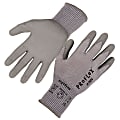 Ergodyne Proflex 7024 PU-Coated Cut-Resistant Gloves, X-Large, Gray