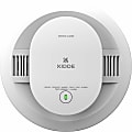 Kidde Smoke Alarm - 85 dB - Visual, Audible - Surface Mount, Wall Mountable, Ceiling Mountable - Red, Green, Amber - White 1 thumbnail image