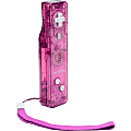 Rock Candy Pink Palooza Gesture Controller for Wii U - Wireless - Wii U, Wii - Pink Palooza