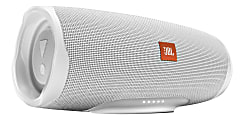 JBL Charge 4 Portable Bluetooth® Speaker, White, JBLCHARGE4WHT