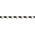 Amscan Graduation Cap Tassel Banner, 6-5/16" x 12', Black 1 thumbnail image
