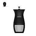 The London Sip 1-Cup Manual Glass And Ceramic Coffee Grinder, Black 1 thumbnail image