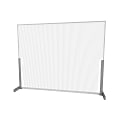 Linea Italia, Inc Wellness Line Sneeze Guard, 60" x 31", White Frost 1 thumbnail image