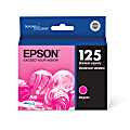 Epson® 125 DuraBrite® Ultra Magenta Ink Cartridge, T125320