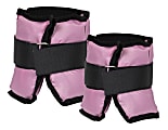 Mind Reader Adjustable Wrist And Ankle Weights, 3 Lb, 1"H x 12-3/4"W x 5-1/4"D, Pink, Pack Of 2 Weights 1 thumbnail image