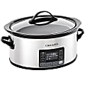 Crock-Pot Programmable 6 Qt Stainless Steel Slow Cooker With MyTime Technology 1 thumbnail image
