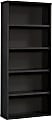 Sauder® Select 73"H 5-Shelf Bookcase, Raven Oak 1 thumbnail image