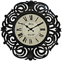 Infinity Instruments Paris 18" Round Wall Clock, Brown 1 thumbnail image