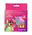 Innovative Designs Licensed Eraser Set, 1-1/4” x 1-1/4”, Disney Princess, Set Of 4 Erasers 1 thumbnail image
