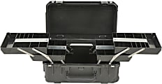 SKB Cases iSeries Protective Case Tech Box With Dual Trays, 20-1/2" x 11-1/2" x 7-1/2", Black 1 thumbnail image